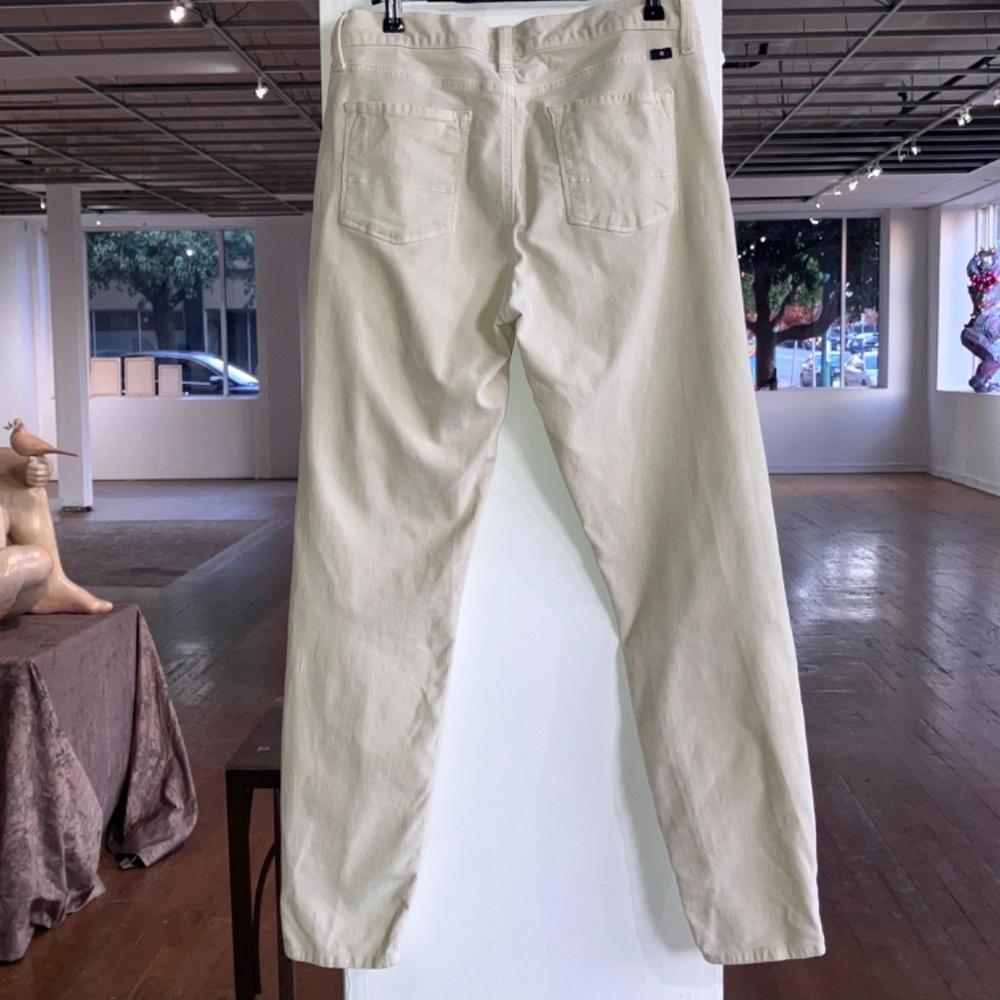 Lucky Sofia Skinny cream corduroy pant - Picture 3 of 9
